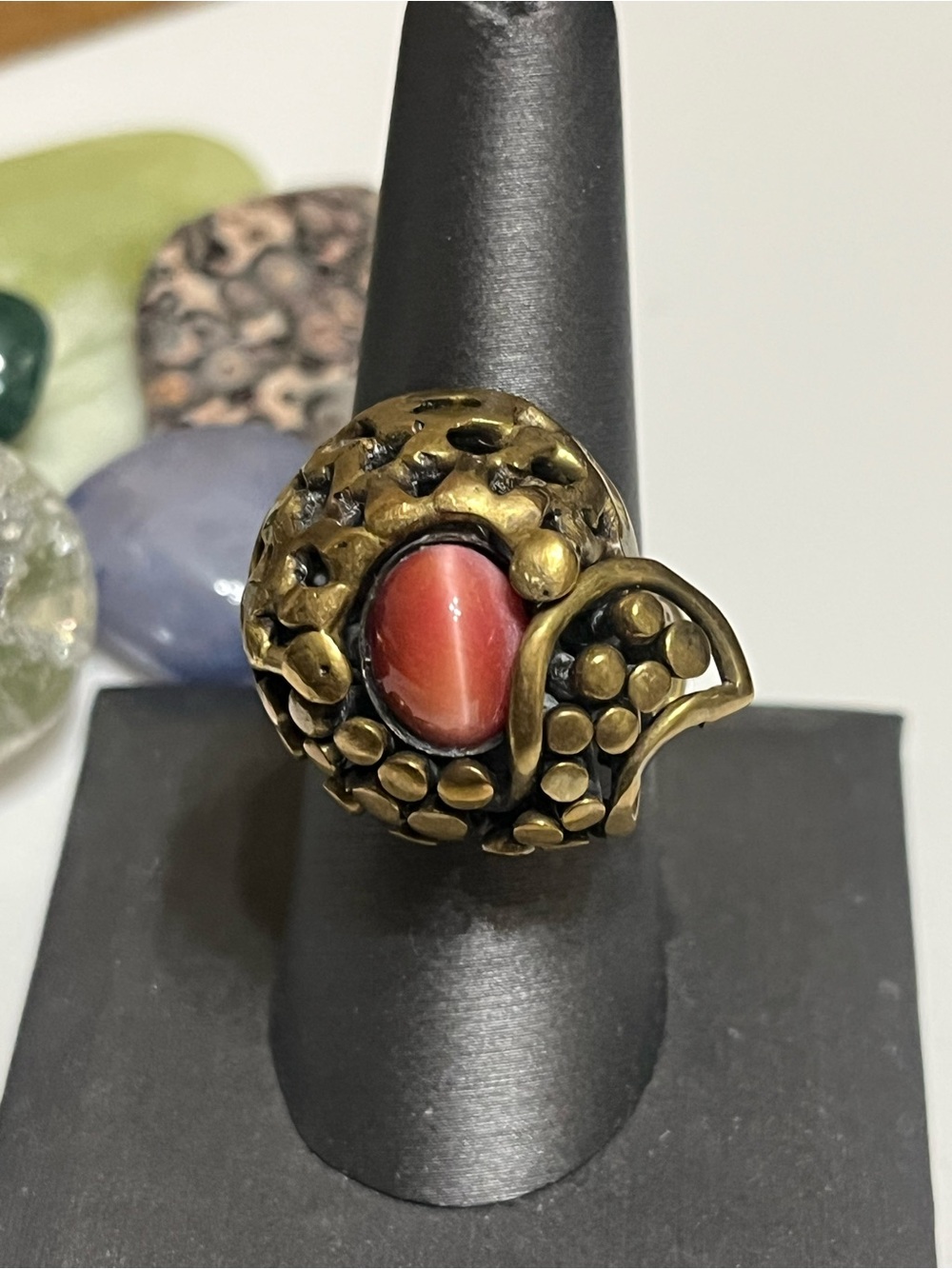 Vintage Brutalist Ring